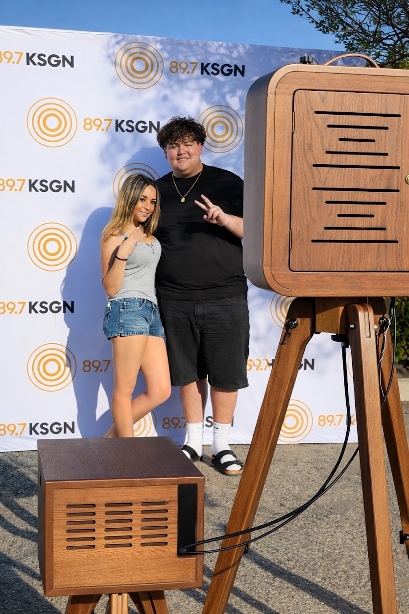selfie pod photo booth at corporate event activation